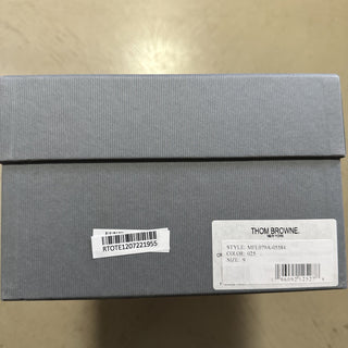 NIB $650 Thom Browne Criss Cross Leather Sandal Gray 9 US/42 Eu Italy