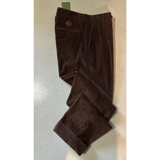 Gucci Men Corduroy Pants DK Brown 32 US ( 48 Eu ) Italy New $1250