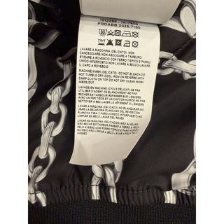 Versace Reversible Chain Print Bomber Jacket Black/Grey 42 US (52) 1012269 NWT