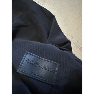 Giorgio Armani Men Linen/Viscose Drawstring Short Pants Black 32/48 NWT $1395