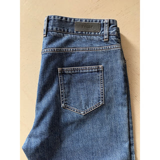 New $550 Bally Women's Jeans Pants Blue 8 US ( 40 Eu ) Italy