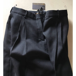 New $1095 Roberto Cavalli Women's Pants / Skirt Black 46 Eu (16 US ) Italy