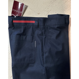NWT $1130 Gucci Men Short Pants Navy Size 34 US/50 Eu