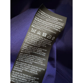 Saint Laurent Men Shirt Overshirt Jacket Encre/Blue Size 42/XL New $850 Italy