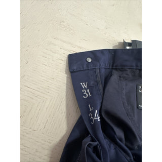 New Giorgio Armani Men’s Pants Jeans Navy Size 31 US Made In Italy