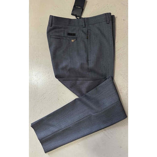 Versace Men's Gray Wool Pants 36 US (52 Euro) Made in Italy 1017645 NWT $1350