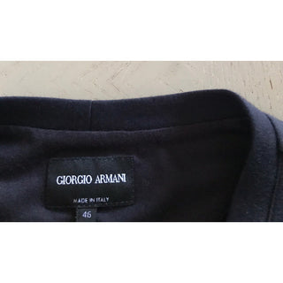 New $1195 Giorgio Armani Mens Crewneck Sweater Navy/Blue S US ( 46 Eu ) Italy