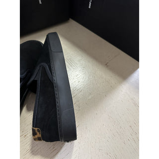 NIB Saint Laurent Men’s Suede Sneakers Shoes Black 8 US/41 Eu Italy