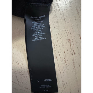 Saint Laurent Men Drawstring Jogging Sweatpants Pants Black L NWT $1100