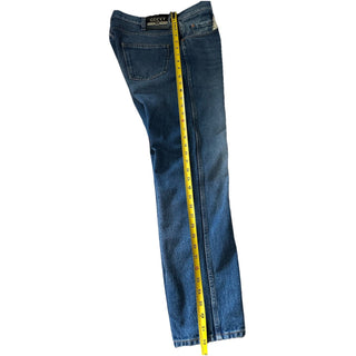 NWT $1180 Gucci Men Denim Jeans Pants Blue Size 36
