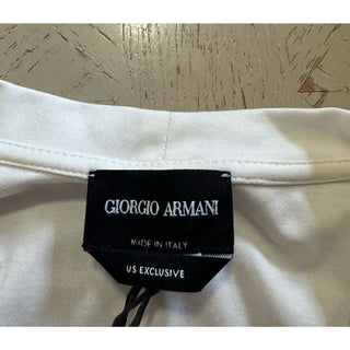 NWT Giorgio Armani Mens T Shirt White 56/XXL US Made In Italy
