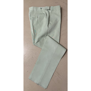 NWT $5250 TOM FORD Men Double Breasted Suit Sage Green 46R US/56R Eu Switzerland