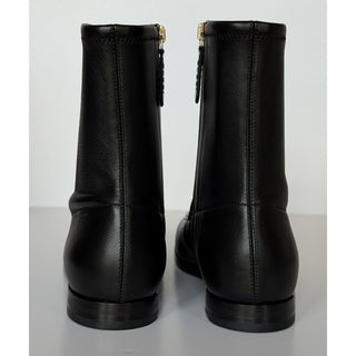 Gucci Women's Leather Horsebit Black Ankle Boots 9 US (39 Euro) IT 831013 NIB