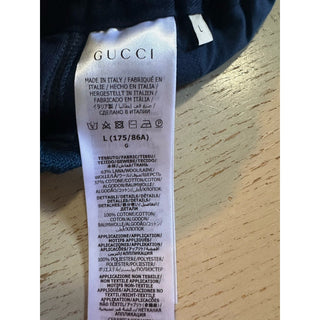 NWT $1350 Gucci Men Short Pants Blue/Multiclor Size L