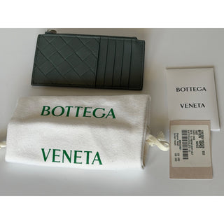 Bottega Veneta Men's Intrecciato Leather Card Case Slate 691379 Italy NIB $520