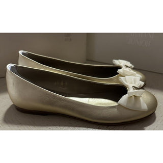 NIB Armani Junior Girls Shoes Color Gold Size 35 Eu