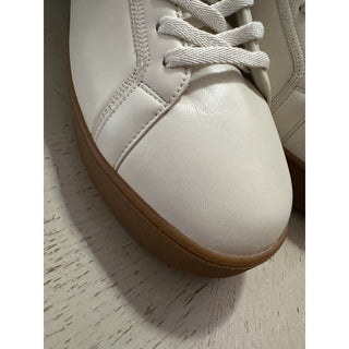 NIB $950 Bottega Veneta Men Leather High Top Sneaker Shoes White 8 US/41 Eu