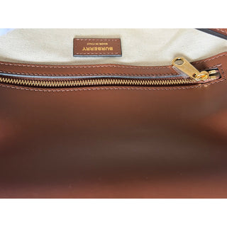 Burberry Millie Check Shoulder Crossbody Bag Antique Brown 8121488 IT NWT $1850