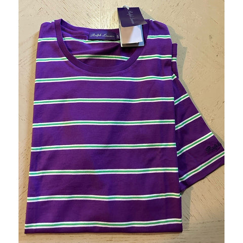 NWT Ralph Lauren Purple Label Men's Cotton T-Shirt Purple Size S