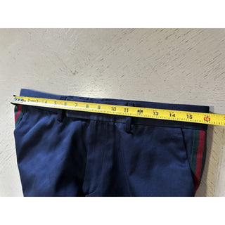Gucci Men’s Wool Dress Pants Navy 46 Eu ( Measured 32 ) New