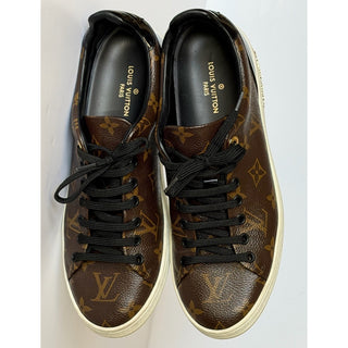 Louis Vuitton Women’s Monogram Frontrow Brown Sneakers Size 8.5 US (38.5 Eu) IT