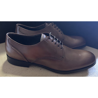ZEGNA Derby Dress Shoes Brown 8.5 US/41.5 Eu Italy New $990