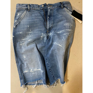 NWT $1500 Gucci Mens Short Jeans Pants Blue Size 30 US/44 Eu