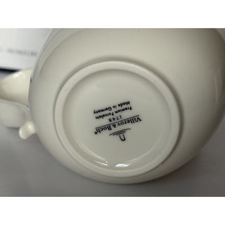 Villeroy & Boch For Me White Premium Porcelain Coffee Mugs Set of 2 Germany NIB