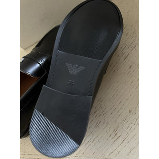NIB Armani Junior Boys Shoes Color Black Size 34 Eu