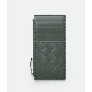 Bottega Veneta Men's Intrecciato Leather Card Case Slate 691379 Italy NIB $520