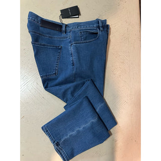 New $695 Giorgio Armani Men’s Pants Jeans Blue Size 36 Made In Italy