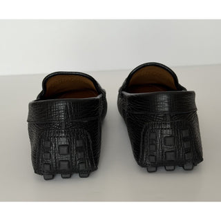 Gucci Leather Horsebit Driver Loafers Shoes Black 8.5 US (8 Gucci) 674254 NIB