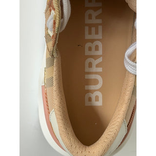 Burberry Women’s Teacup IP Check Sneakers 8.5 US (38.5) Italy 8112440 NIB $850