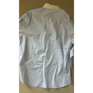 Gucci Men’s Tuxedo Dress Shirt Baby Blue 43/17 New $880