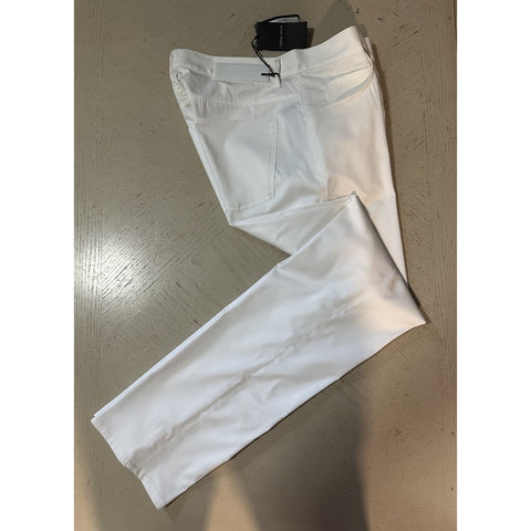 New $795 Giorgio Armani Men’s Pants Jeans White Size 34 Made In Italy