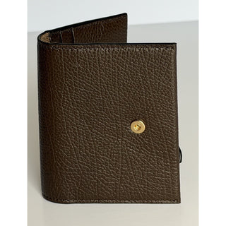 Burberry Edie Bifold Ebony Brown Wallet 8113144 Made in Italy NWT $595
