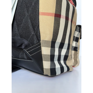 Burberry Medium Enfield Check Archive Beige IP Check Backpack 8109273 NWT $1595