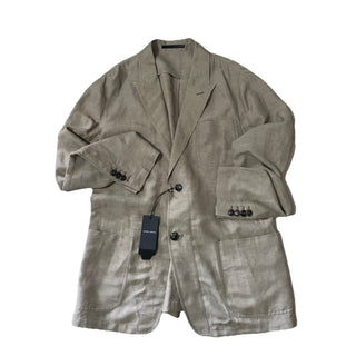 Giorgio Armani Men Light Sport Coat Jacket Blazer Beige 46R US/56R Eu NWT $2595