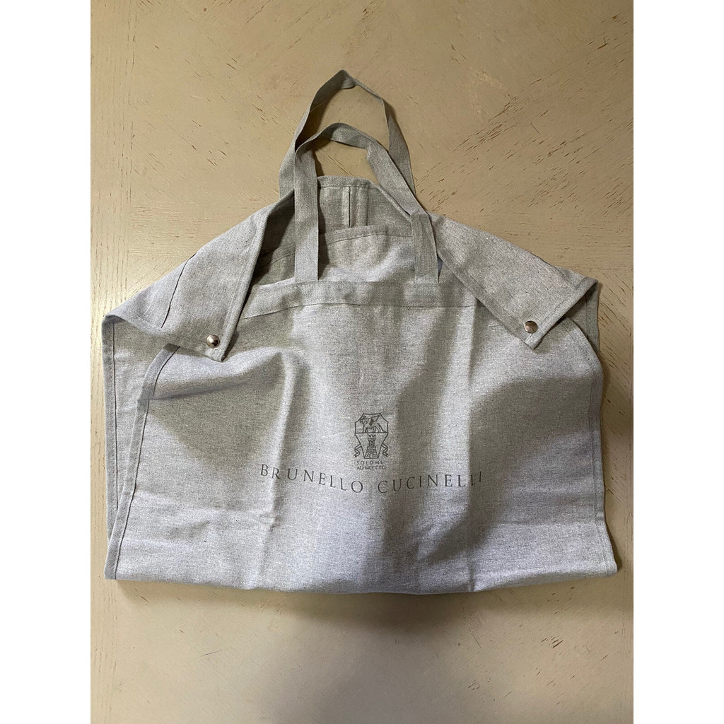 Brand New Brunello Cucinelli Garment (Suit) Bag Gray