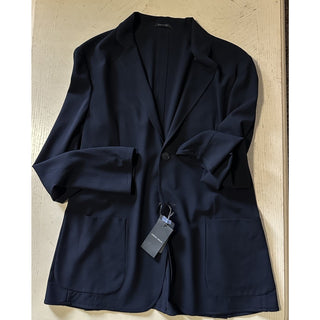 Giorgio Armani Men Sport Coat Jacket Blazer Black 40R US/50R Eu NWT $2195
