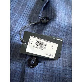 Giorgio Armani Men Sport Coat Jacket Blazer Blue 44R US/54R Eu Italy NWT $2695