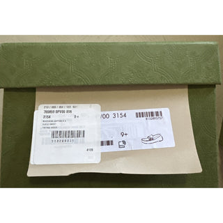 Gucci Men Suede horsebit Driver Loafers Shoes Green 10 US/9.5 UK 765859 New