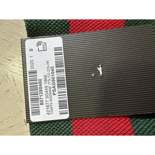 NWT Gucci Socks White Green Red Size S Italy