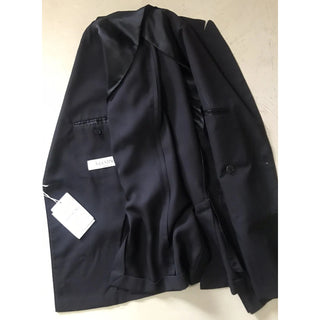 NWT $2295 Valentino Men Silk Sport Coat Blazer Jacket Black 34R US/44R Eu Italy