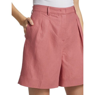 New $715 Loro Piana Linen Bermuda Shorts Color HALITE 46/12