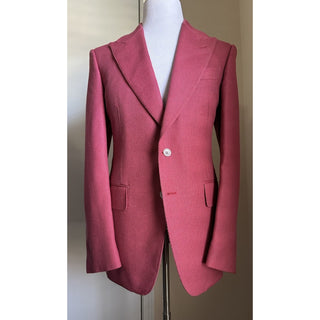 NWT $5890 TOM FORD Men Shelton Sport Coat Jacket Blazer Rose Pink 44R US/54R Eu