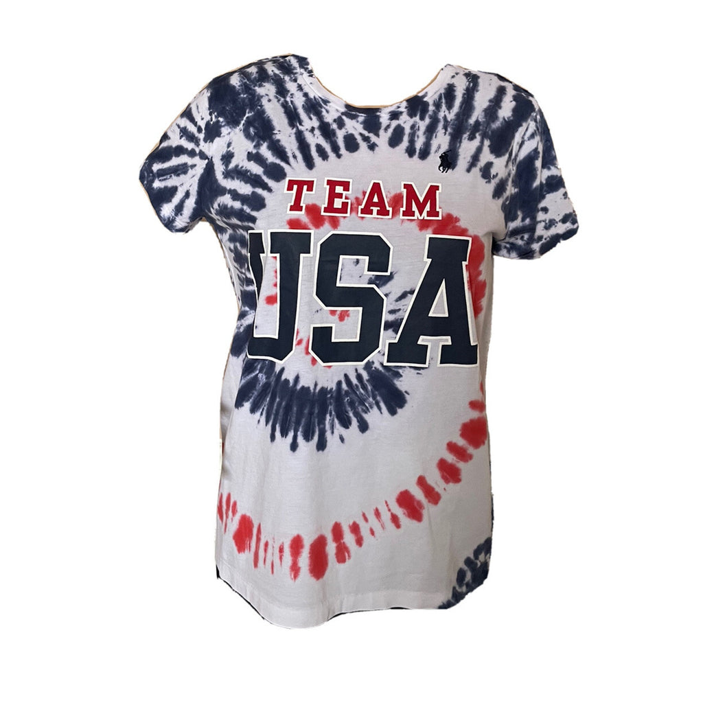 Polo Ralph Lauren Multicolor Short Sleeve Team USA T-Shirt Small NWT