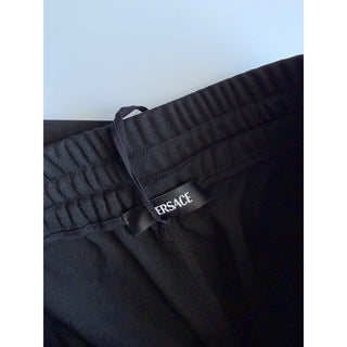 Versace Men's Chain Medusa Print Black Activewear Pants Large 1023099 NWT $1200