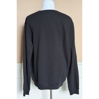 Versace Embroidered Non-brushed Sweater Black 5XL 1011852 NWT $1000