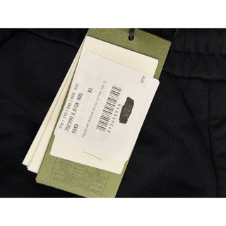 Gucci Men’s Cargo Cotton Jersey Sweatpants Black Size XL Italy 752189 NWT $1650